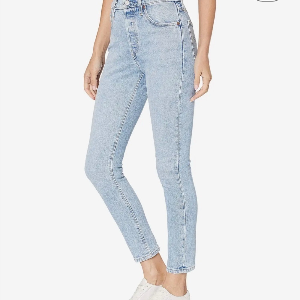 Levi's 501 Skinny light washed